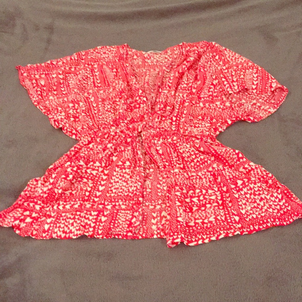 NWOT VS Cover/ Valentine’s Kimono🎉4/$15